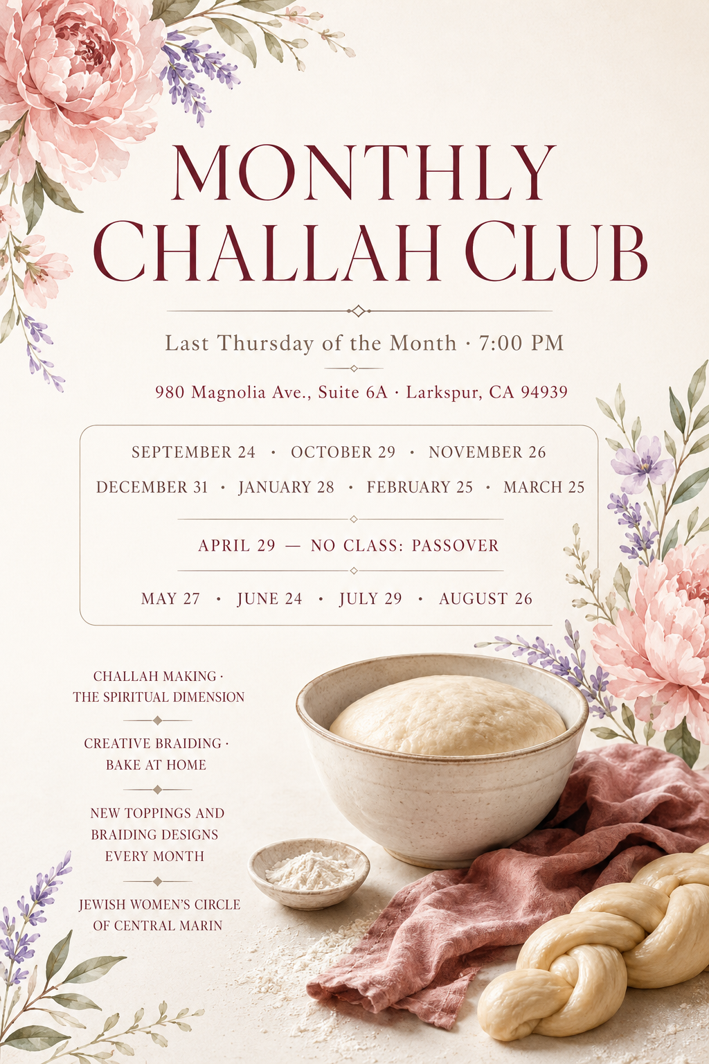 Monthly Challah Club